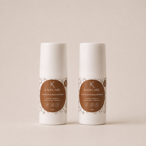 2 Unidades Desodorante Natural Rollon