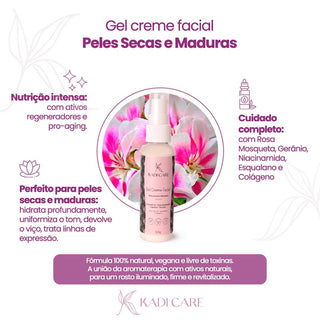 Kit Limpeza e Nutrição Facial