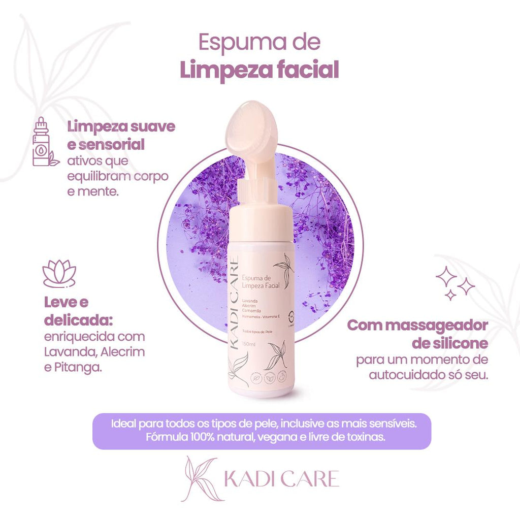 Kit Limpeza e Nutrição Facial